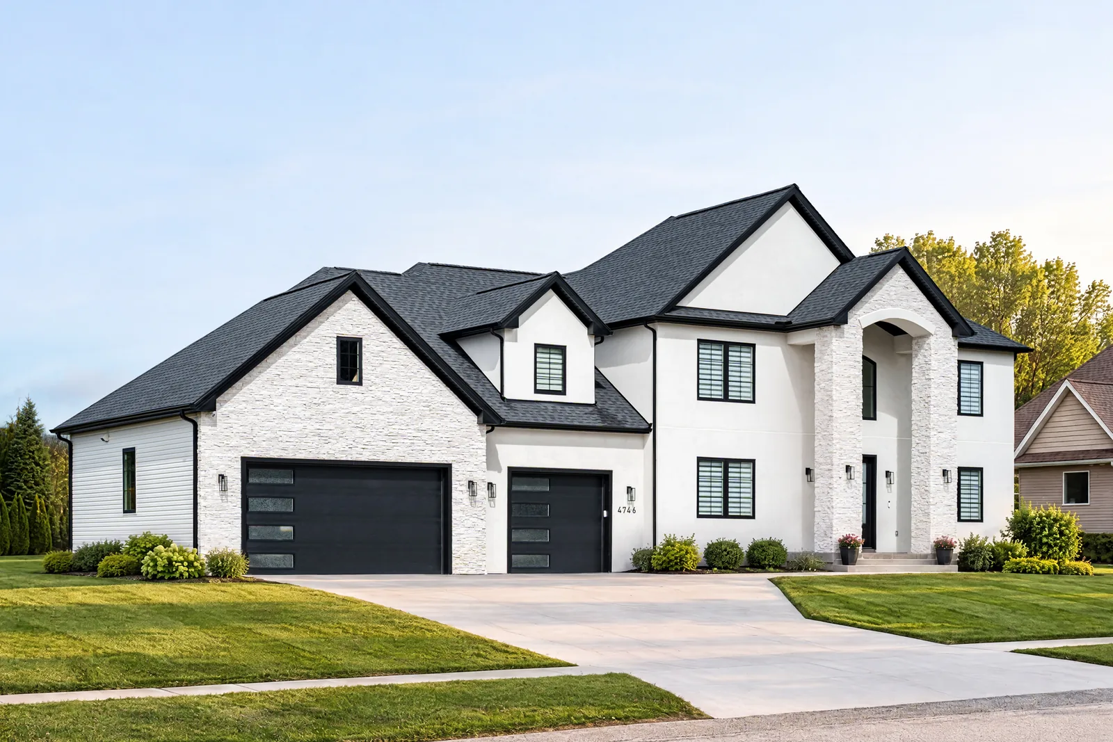 Birchwood Residence — Angled front exterior