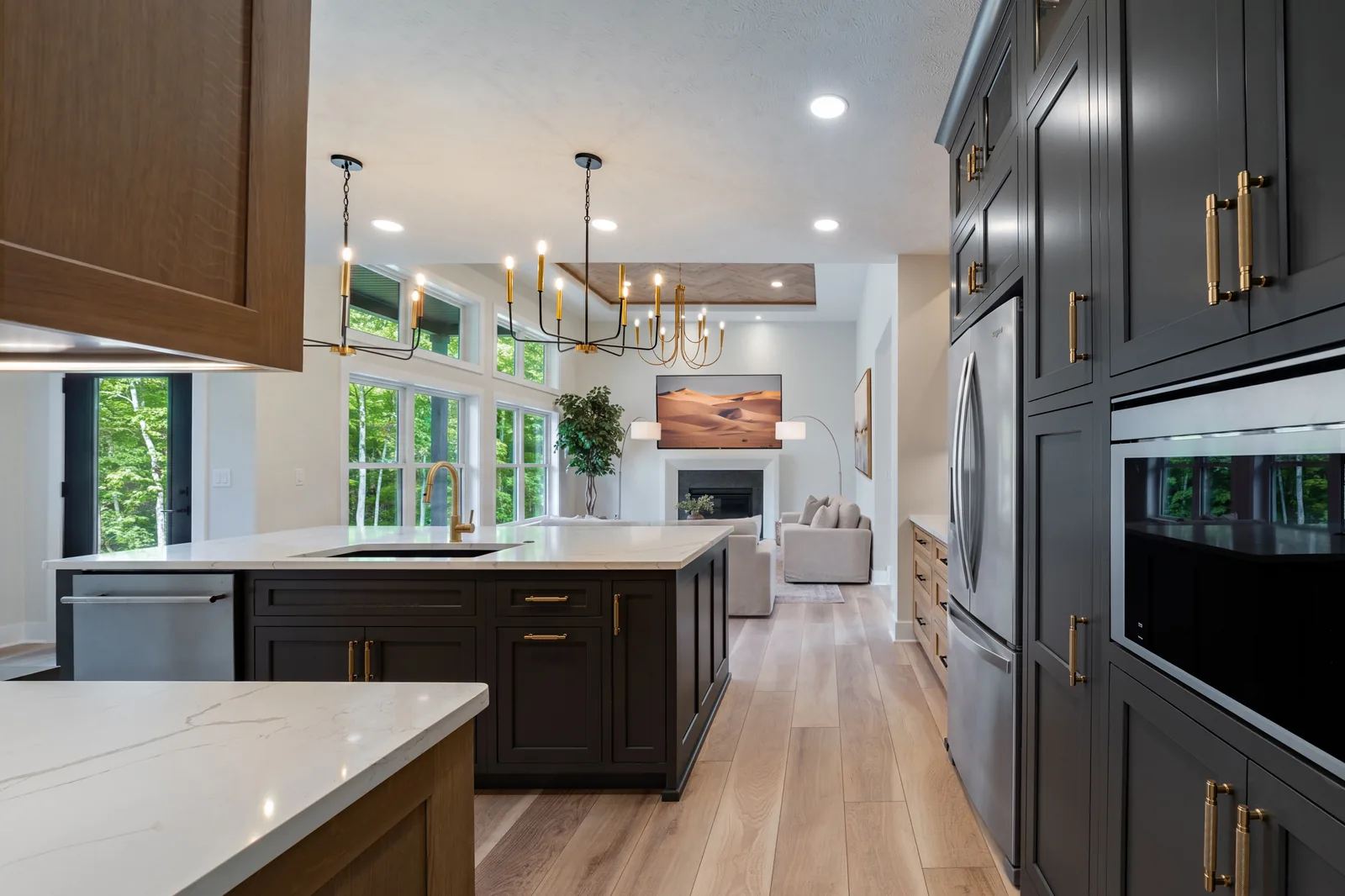 The Vista House — Kitchen cabinetry and appliances