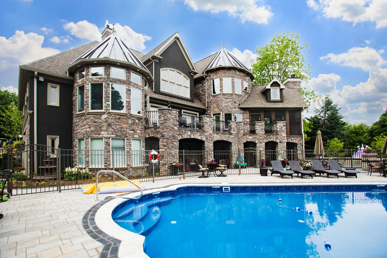 The Heritage Remodel — poolside exterior